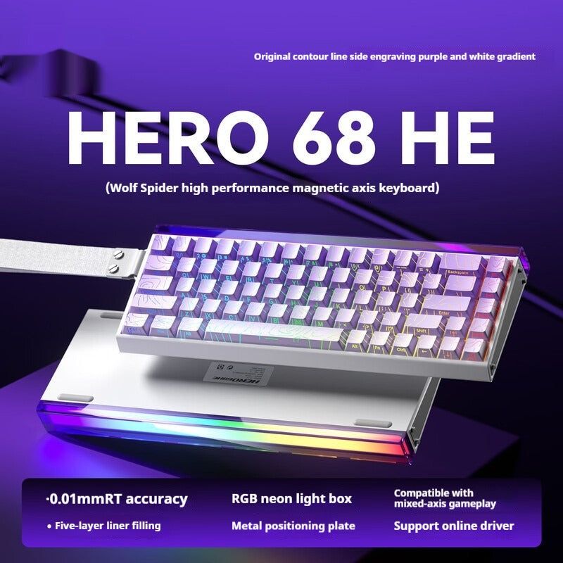 Magnetic Axis RGB Wired Keyboard