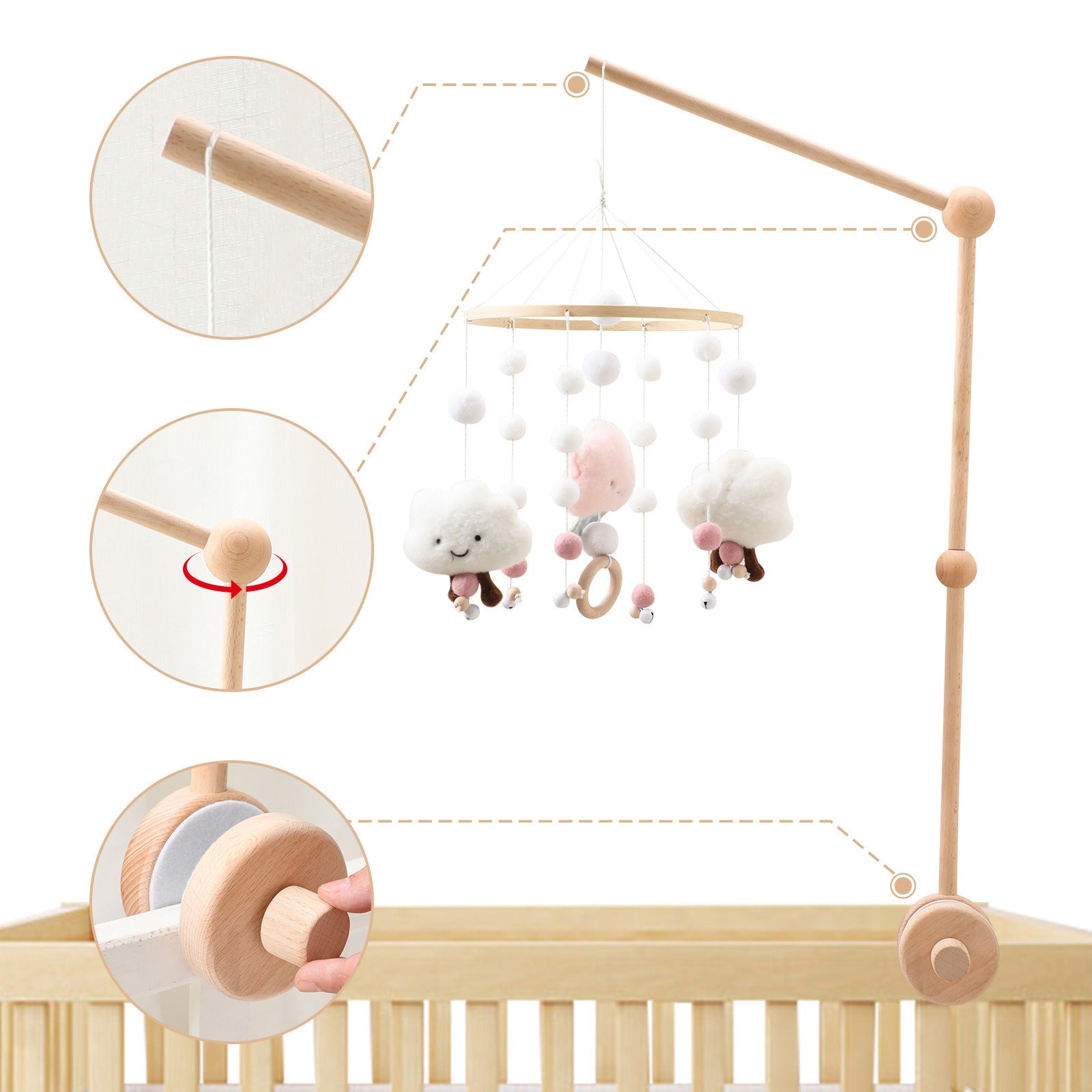 Revolving Music Box For Newborns Baby