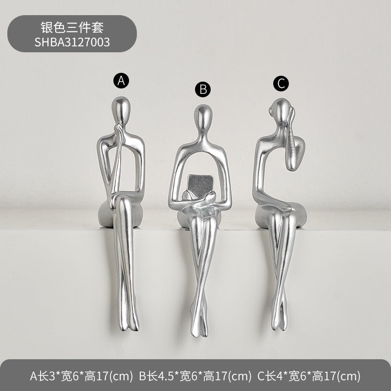 Wow House Original Design Abstract Figurine for Home Decor