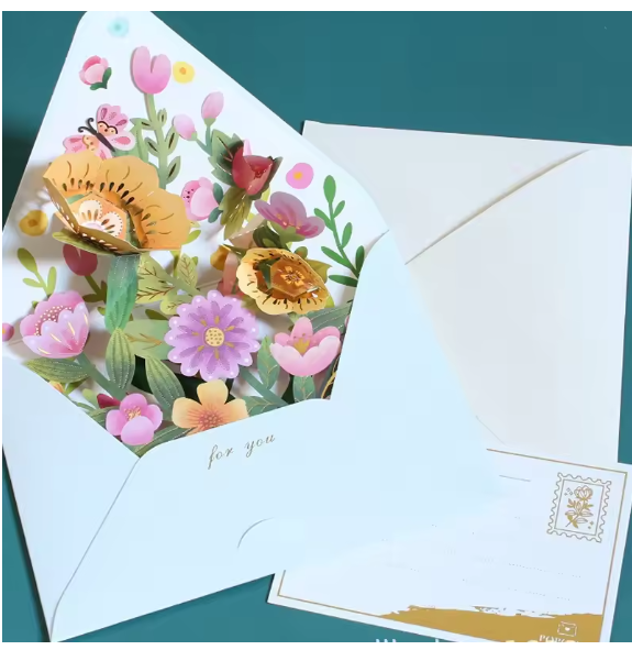 Wishes 3D  Card