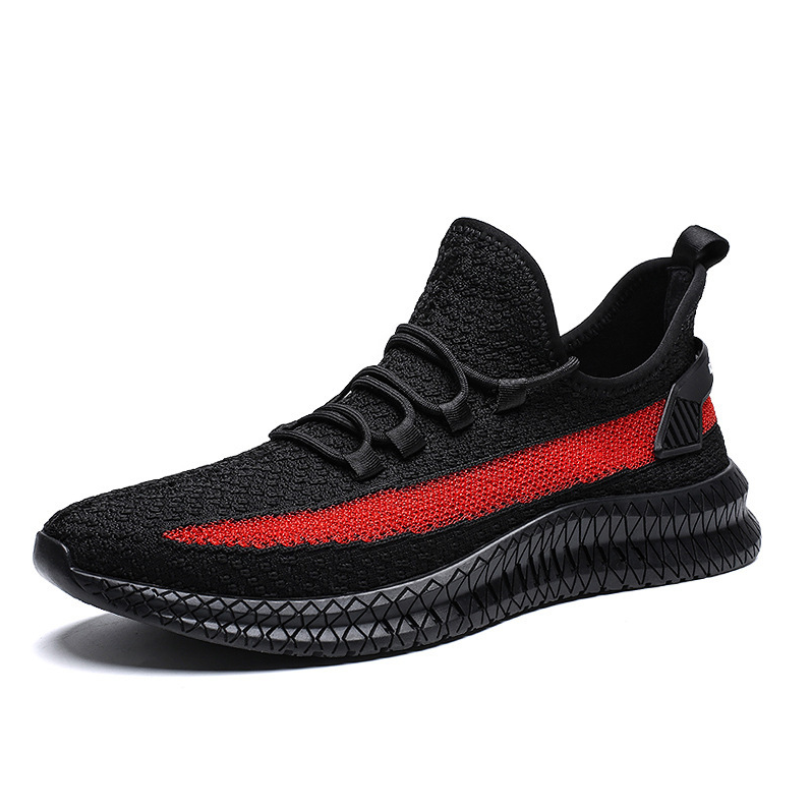 Men's Breathable Flyknit Sports Shoes for Summer