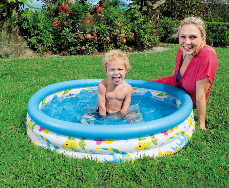 Inflatable Round Swimming Pool for Infants 51009