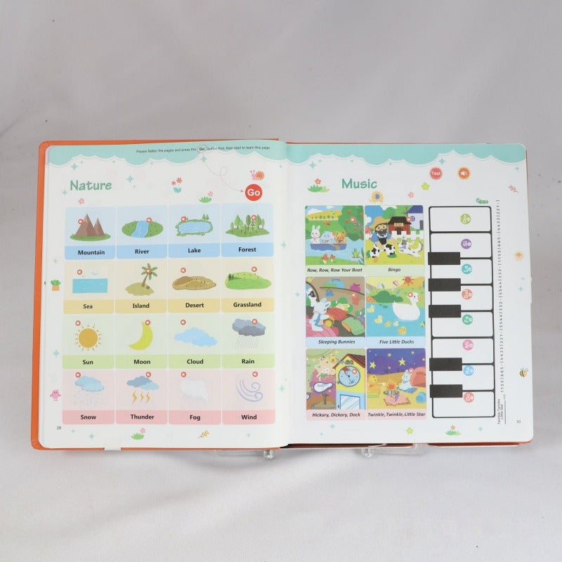 English Children's Educational Sound Learning Book Toy