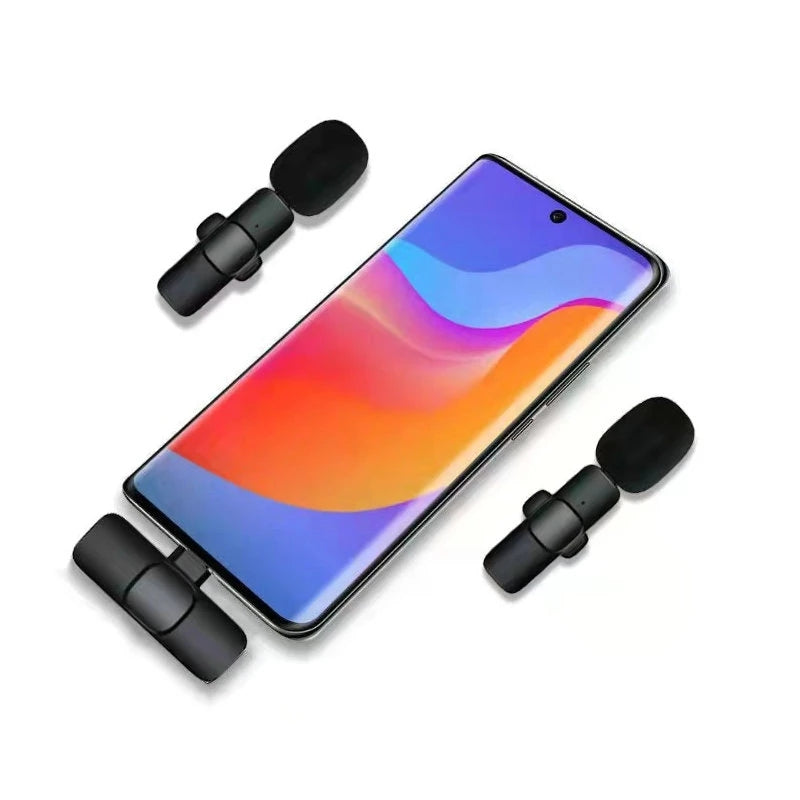 Portable Mini Wireless Lavalier Microphone