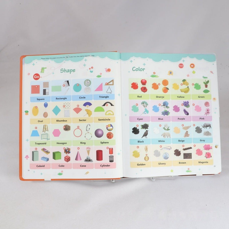 English Children's Educational Sound Learning Book Toy