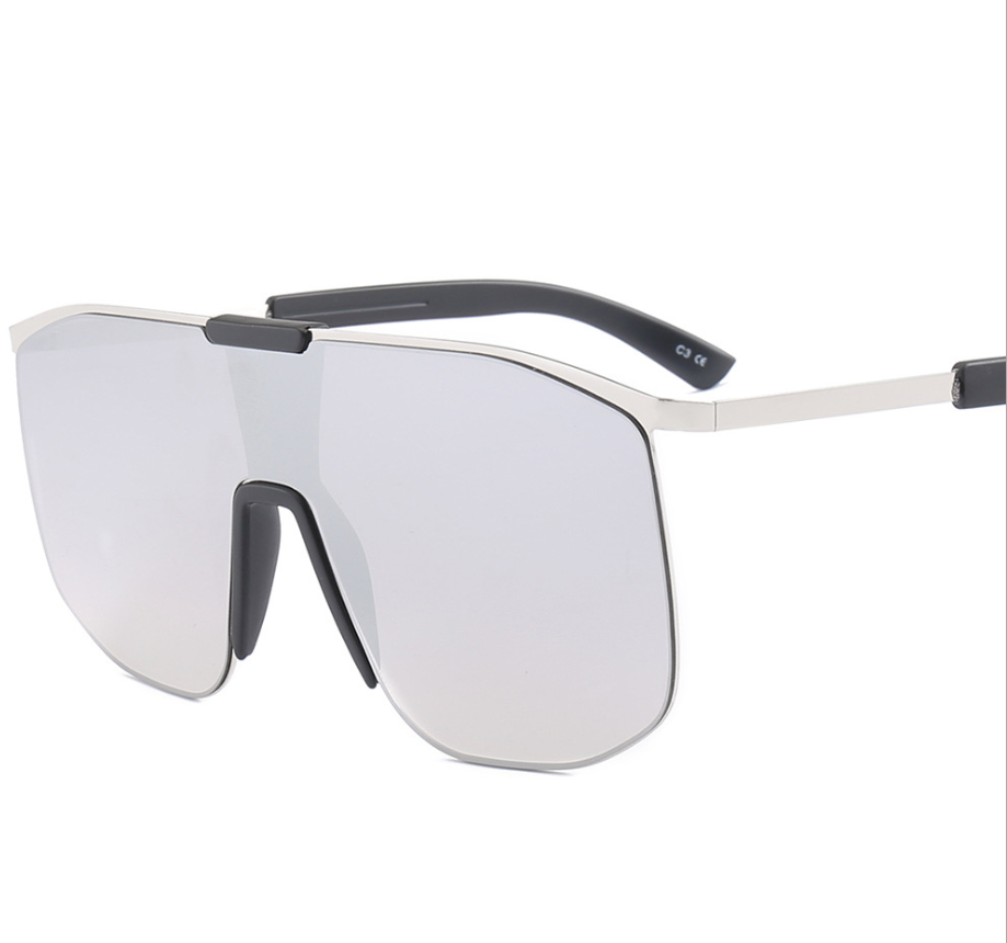 Sunglasses, One-Piece Big Frame Sunglasses