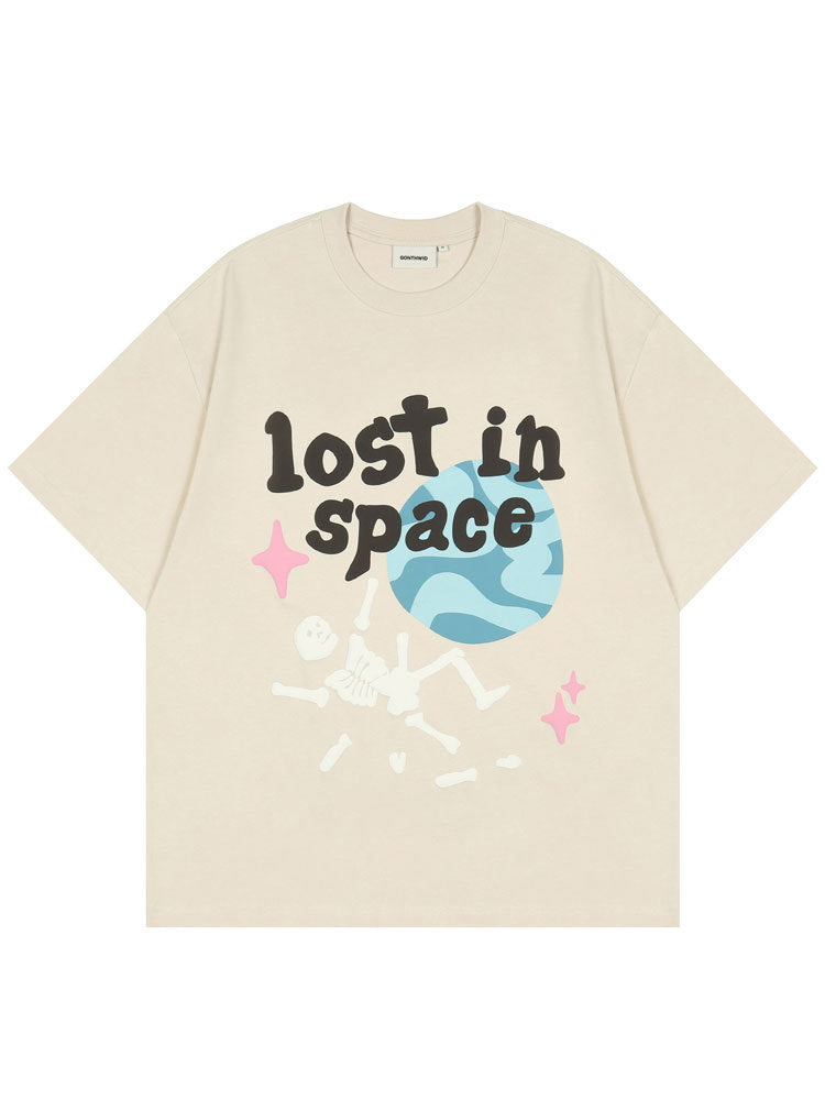 Punk Hip Hop Skull Skeleton Streetwear Shirt
