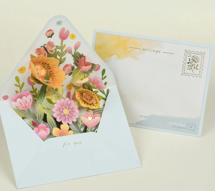 Wishes 3D  Card
