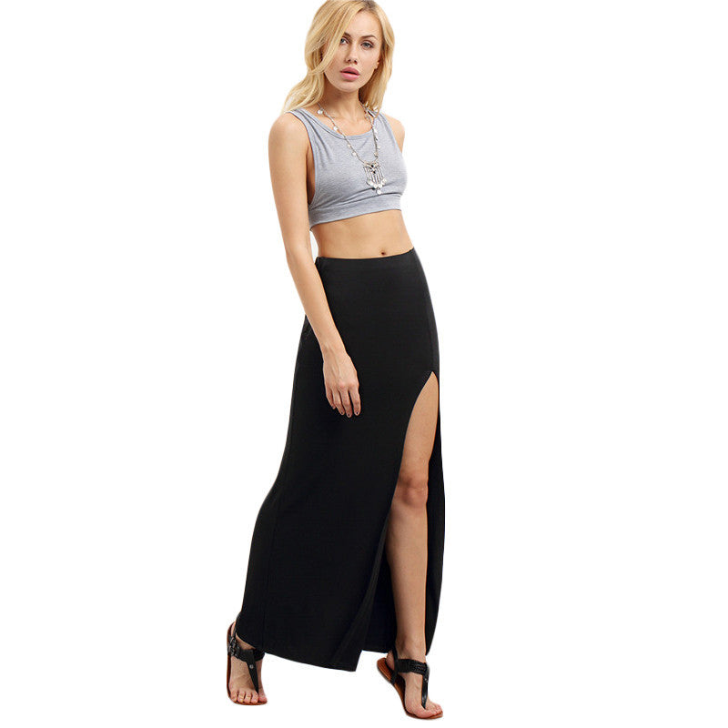Ladies Casual Long Dress - Sexy Summer Fitness Style
