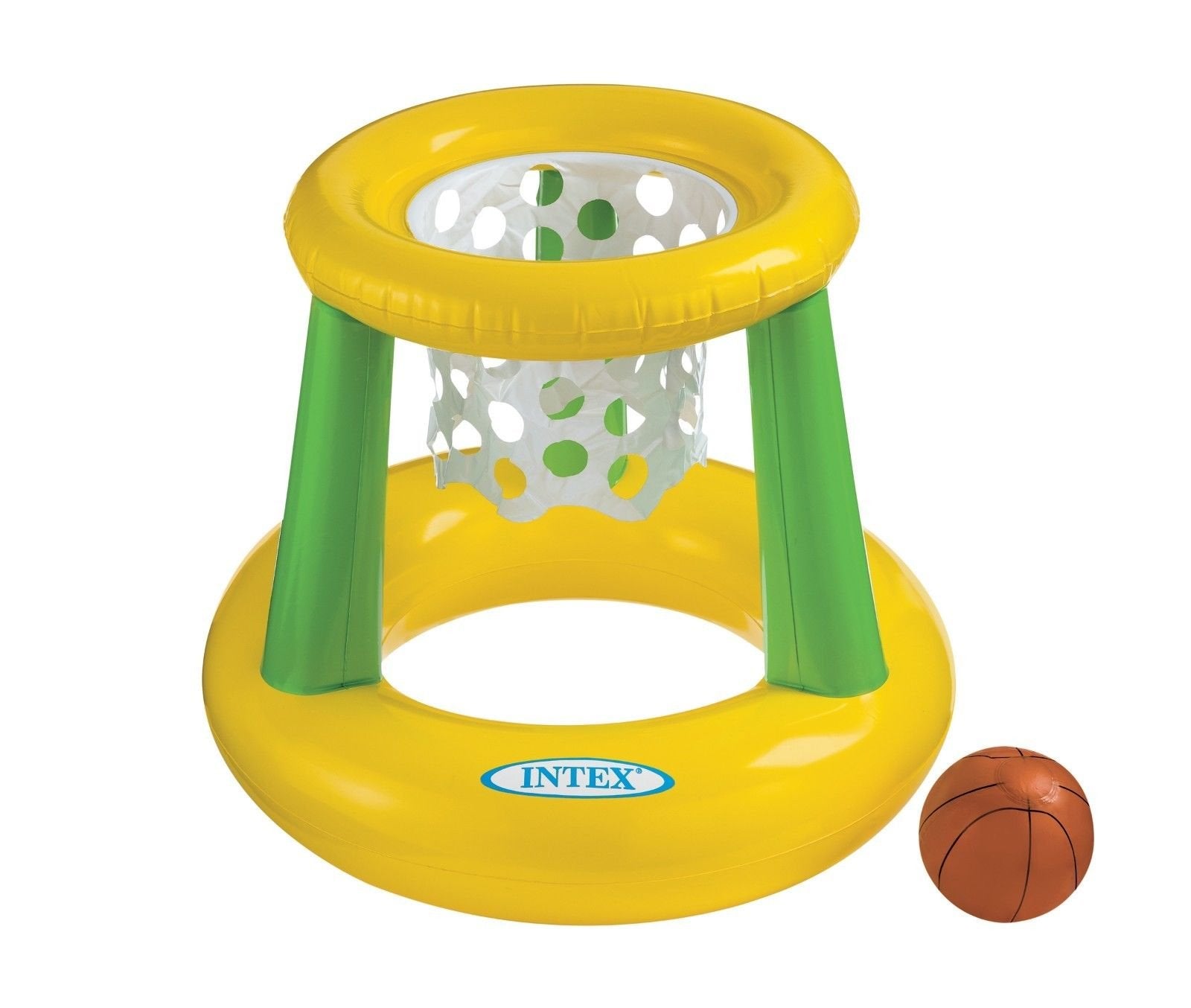 Intex - Floating Hoops 3 Incl Inflatable Pool Hoop & Basketball