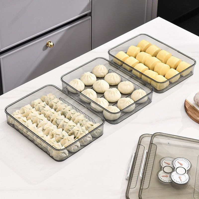 Dumpling Box Freezer Safe Storage Container