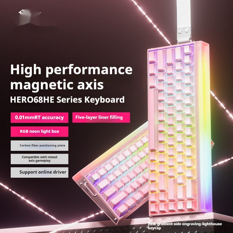 Magnetic Axis RGB Wired Keyboard