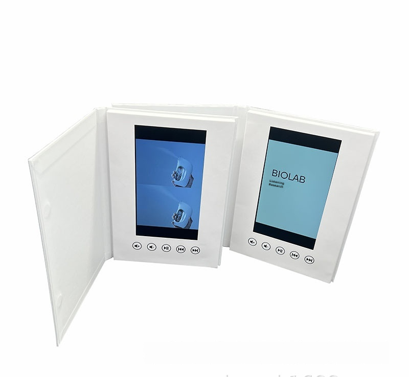 7-Inch Video Greeting Card with Hardcover