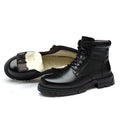 Men's Martin Boots in Genuine Leather and Cotton