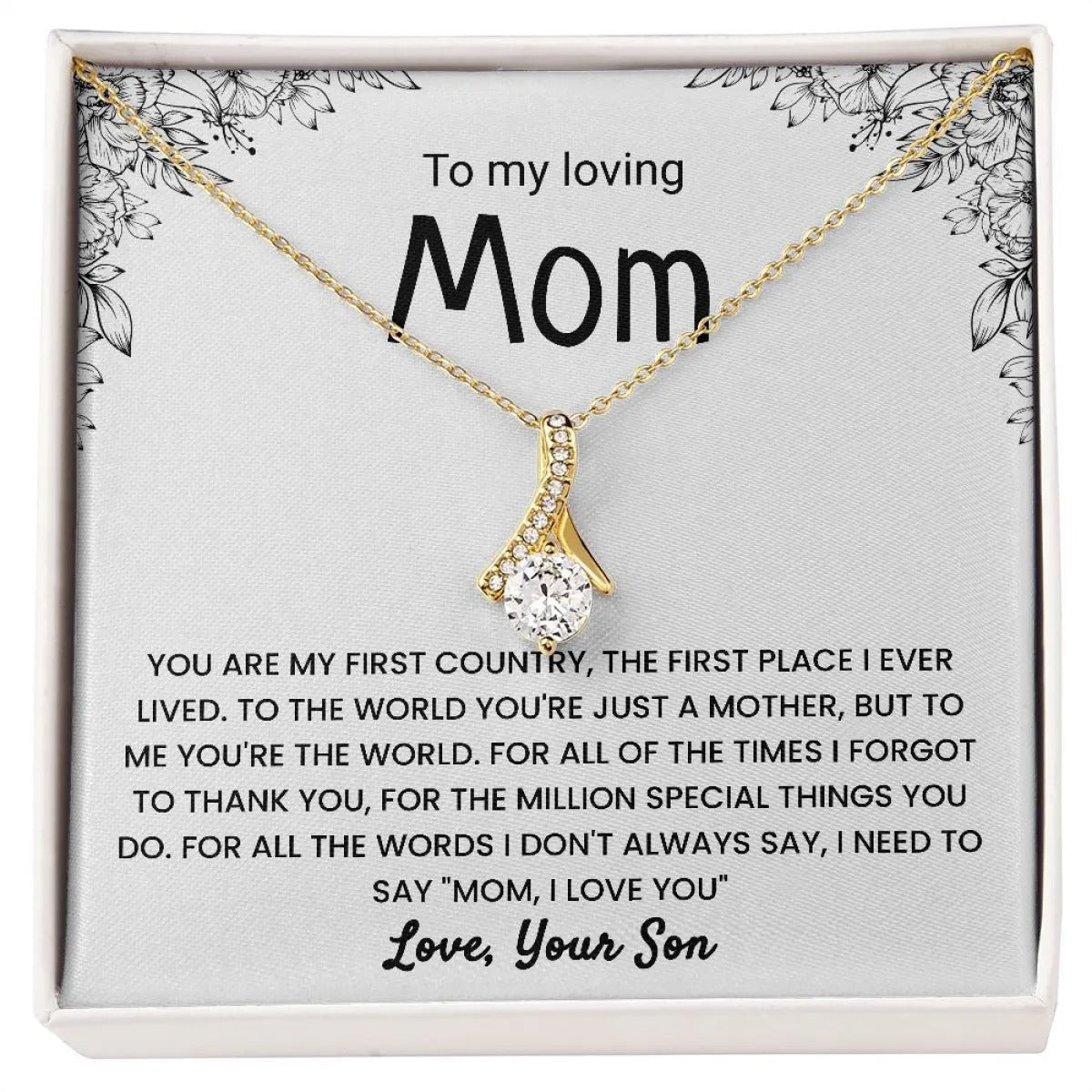 Zircon Herringbone Necklace