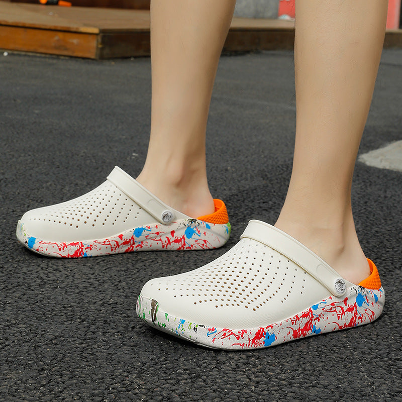 New Korean Style Non-Slip Thick Sole Beach Shoes