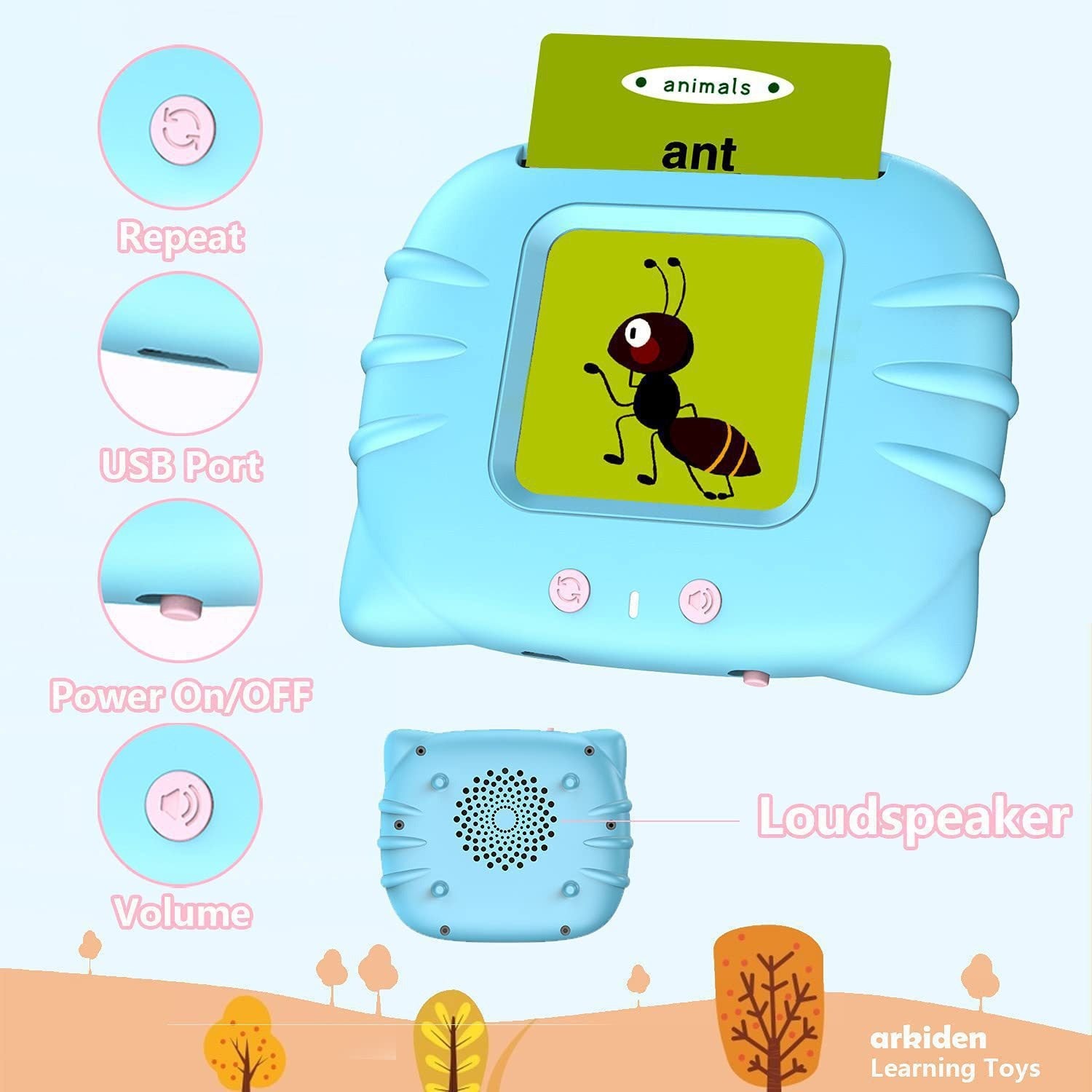 Children's Early Education Smart English Card