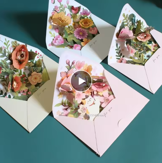 Wishes 3D  Card