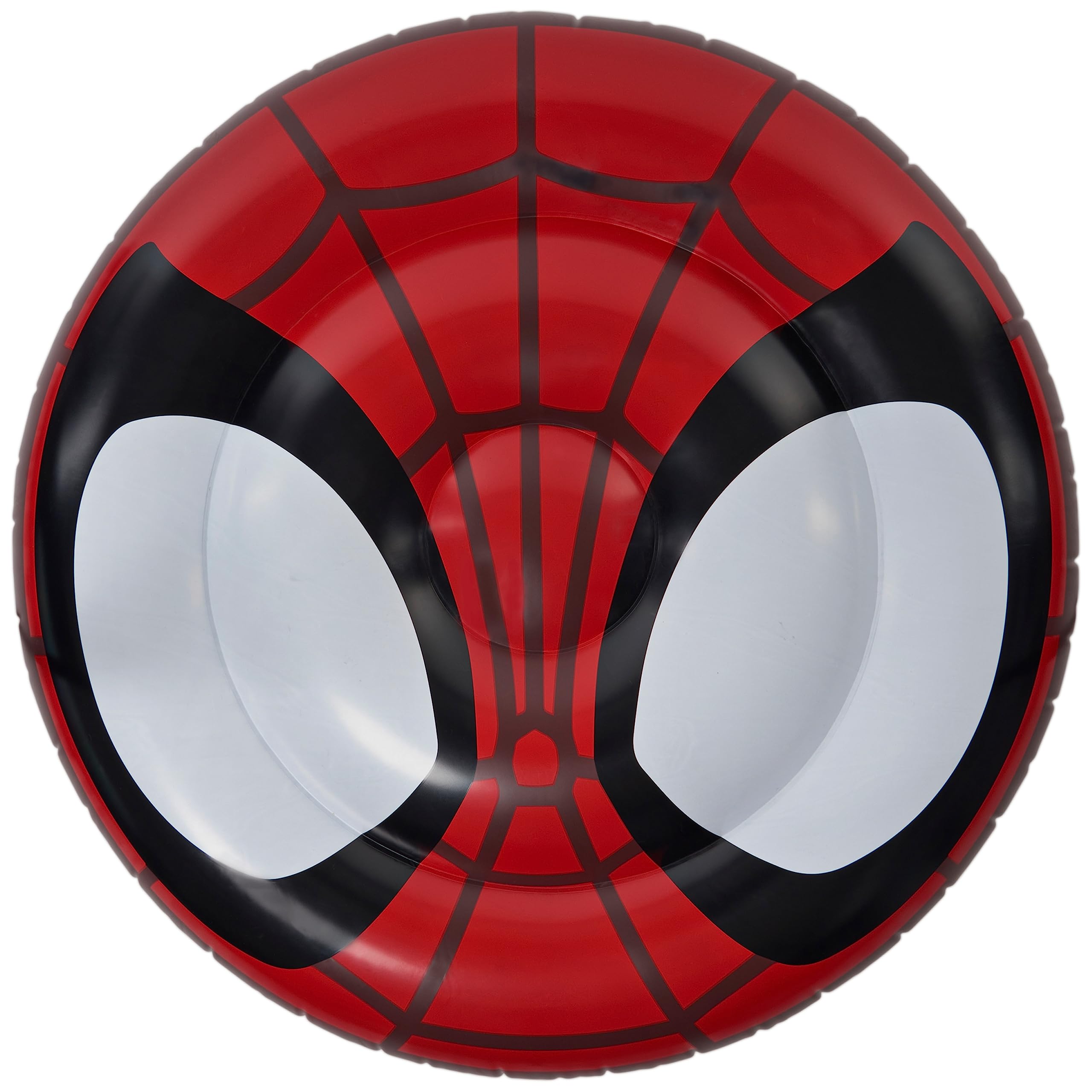 Swimways Marvel Spidey Reversible Boat Inflatable Pool Floats & Kids Pool Toys Swimming Pool Accessories & Beach Essentials for Kids Aged 5 & Up