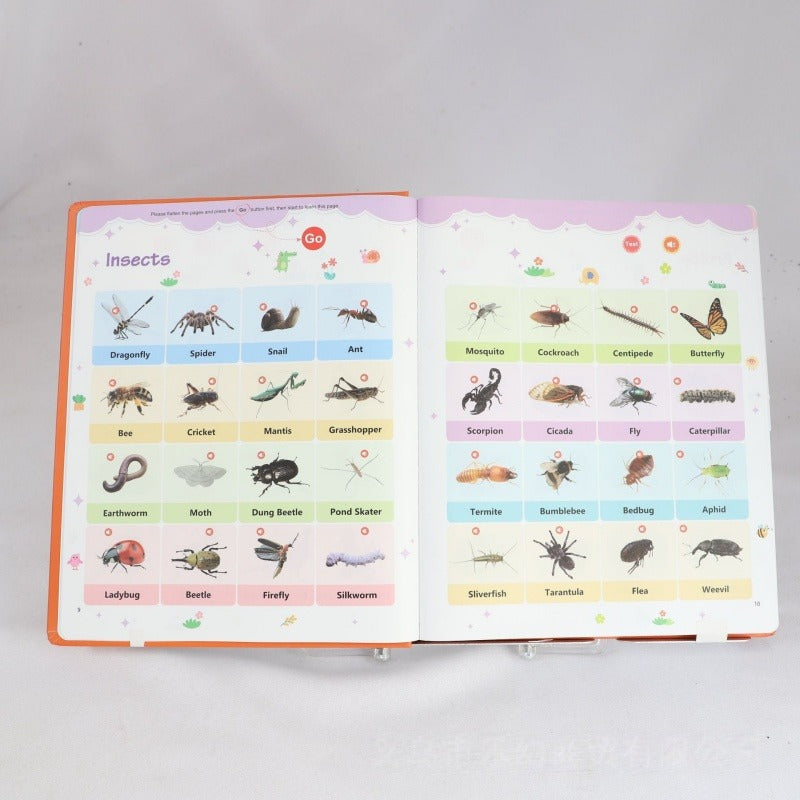 English Children's Educational Sound Learning Book Toy