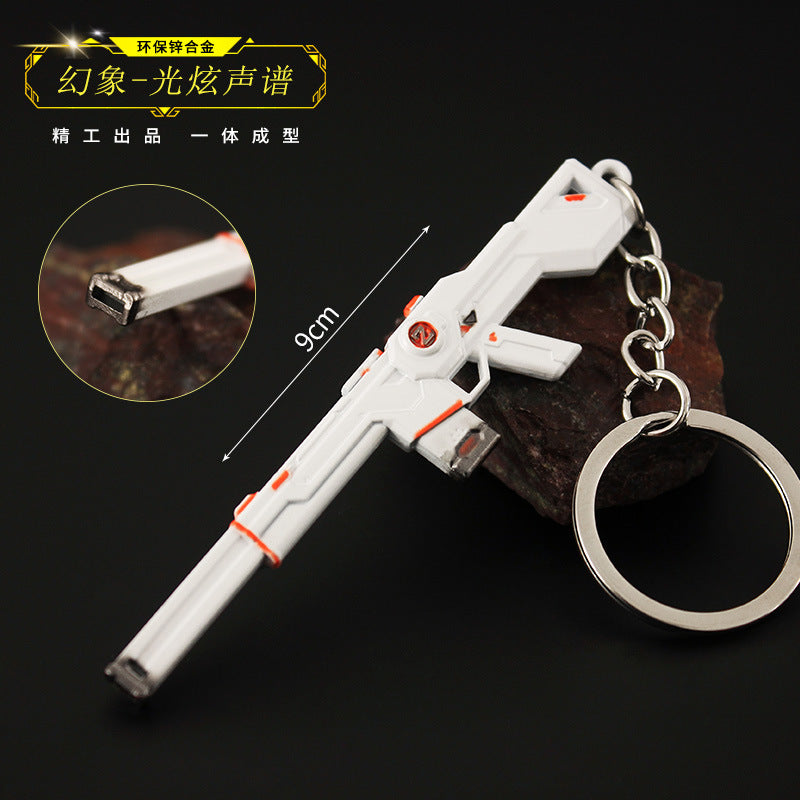 Valorant Merchandise M4 Impression Metal Keychain