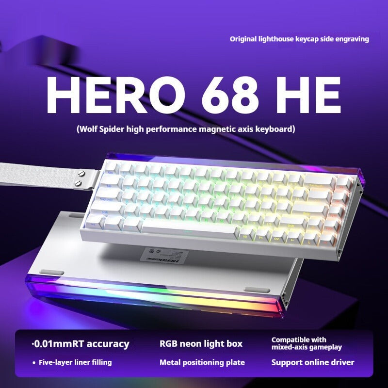 Magnetic Axis RGB Wired Keyboard