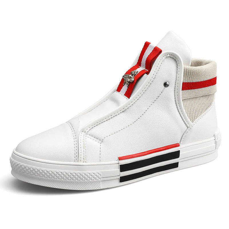Men's Summer Casual Loafers - Breathable White Sneakers