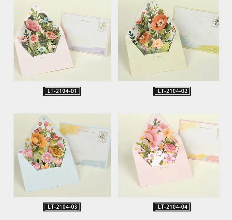Wishes 3D  Card