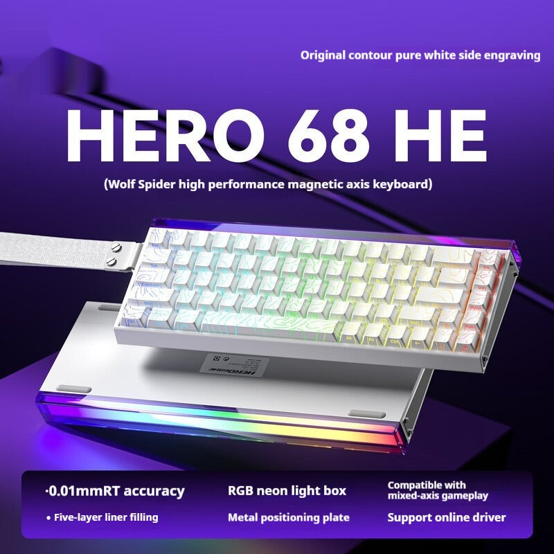 Magnetic Axis RGB Wired Keyboard