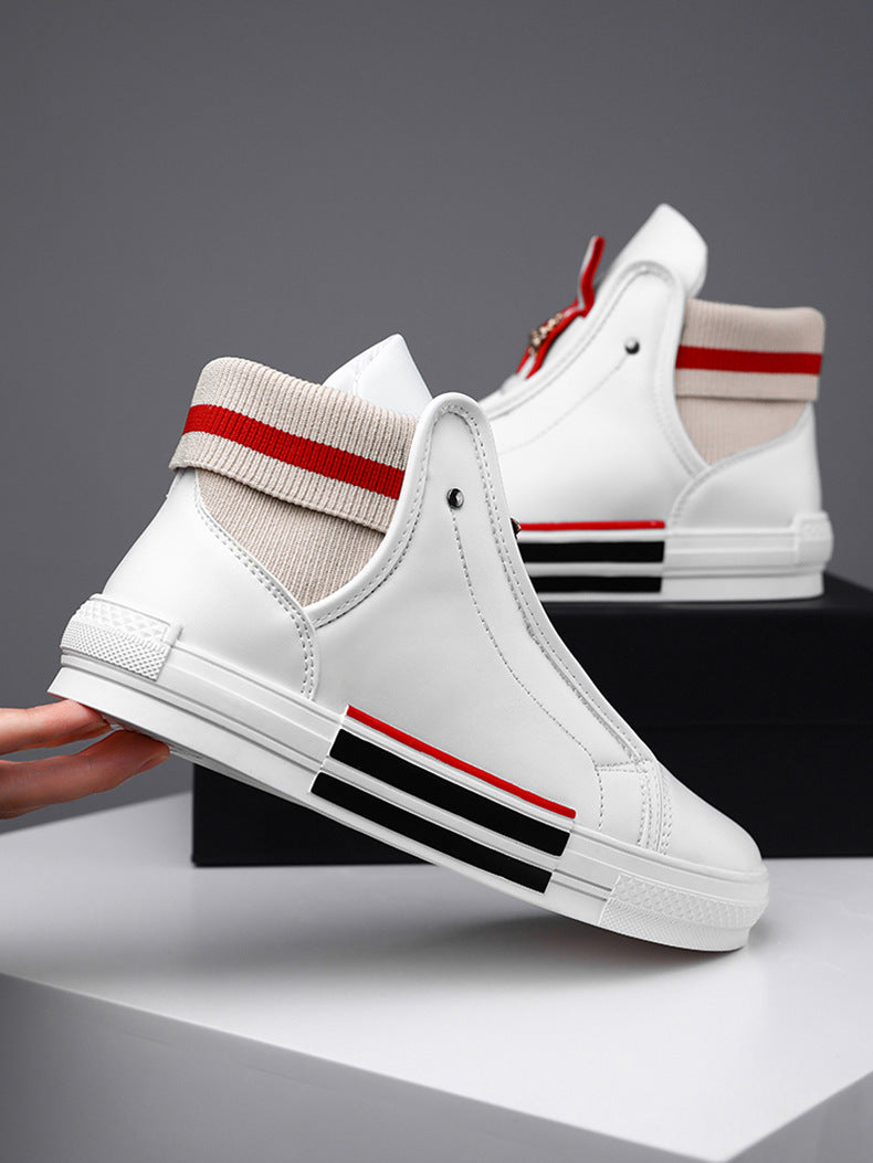 Men's Summer Casual Loafers - Breathable White Sneakers