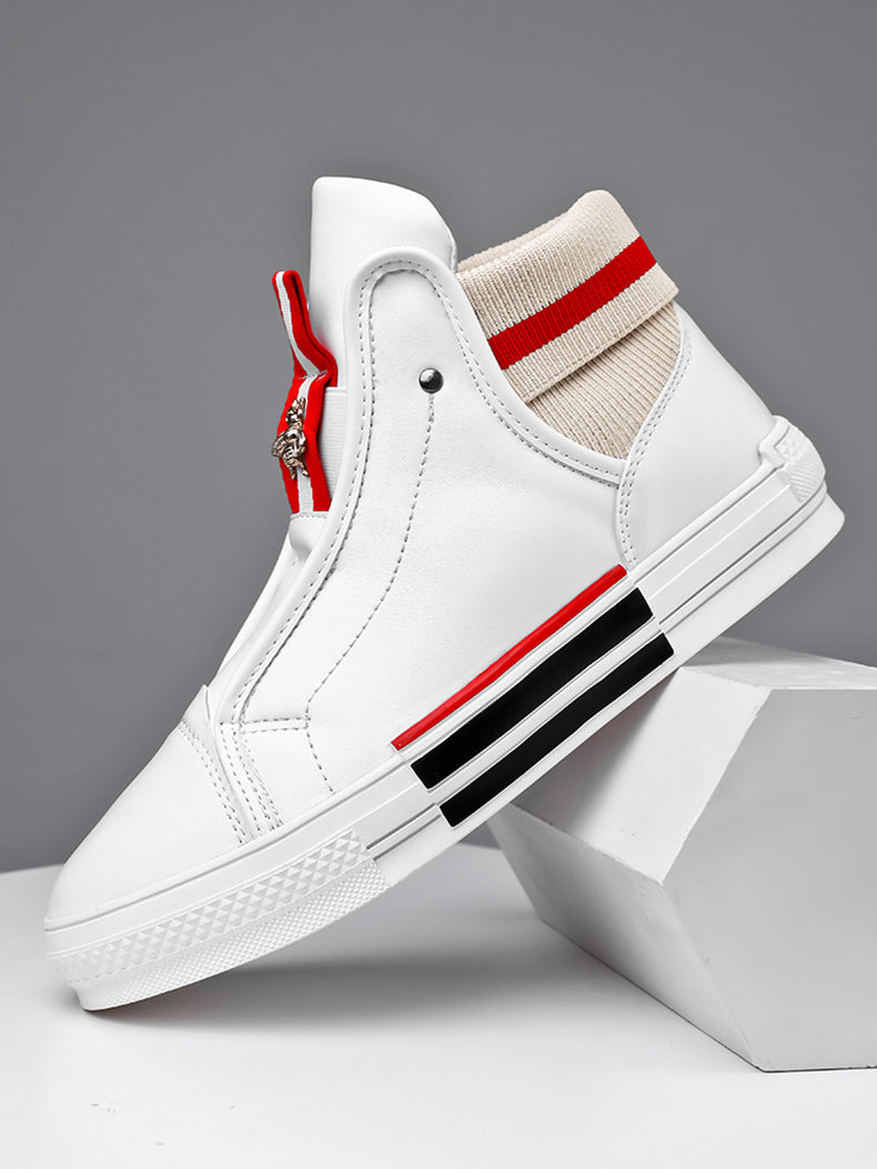 Men's Summer Casual Loafers - Breathable White Sneakers