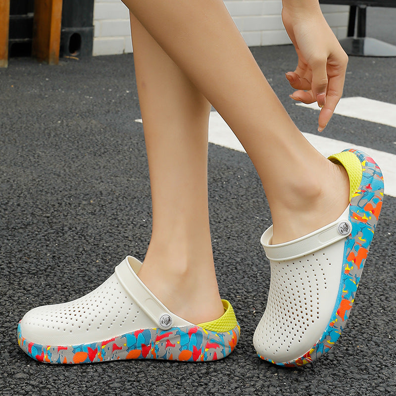 New Korean Style Non-Slip Thick Sole Beach Shoes