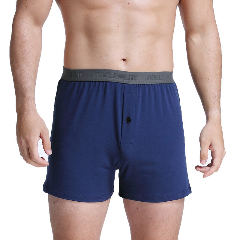 Men's Cotton Boxer Shorts - Plus Size Sleep Pants