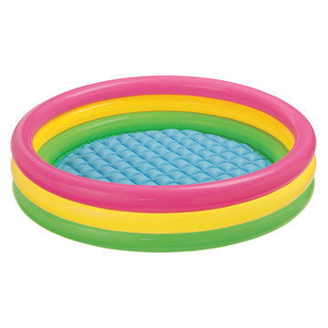 INTEX Inflatable Pool with Glow Rings for Kids