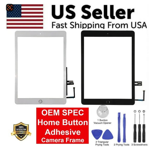 iPad 6 9.7 Digitizer Touch Screen with Home Button