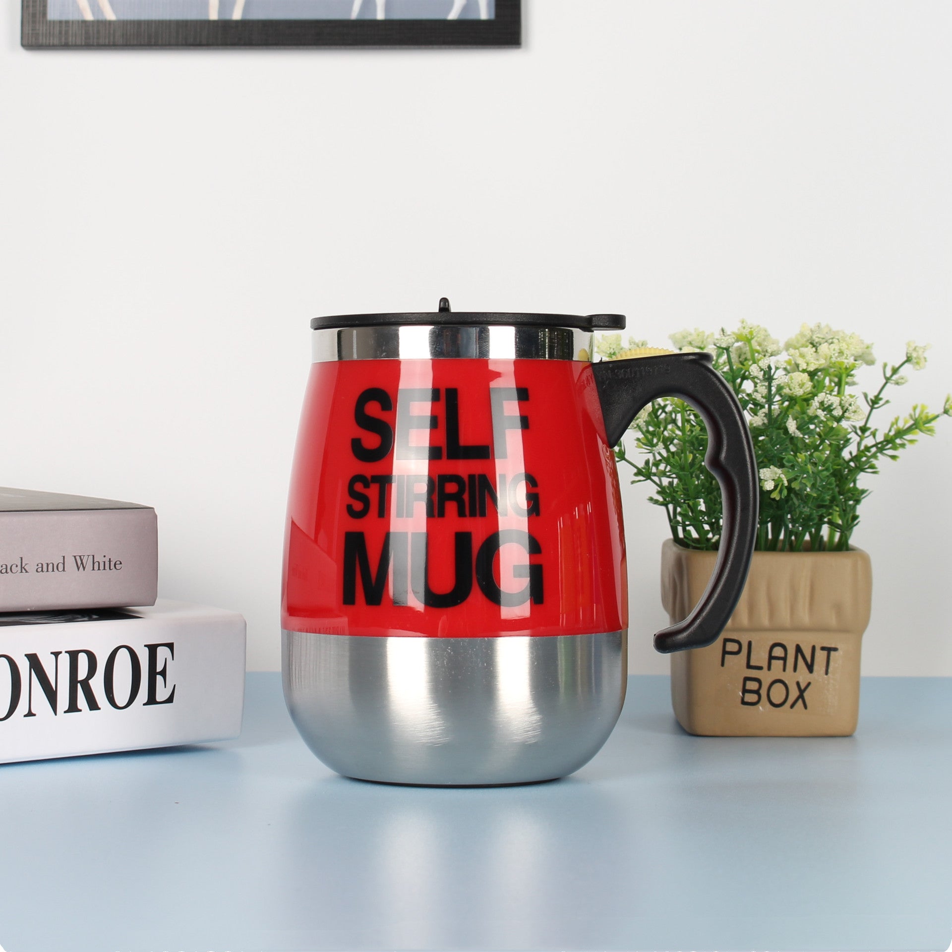 Electric Self-Stirring Coffee Mug