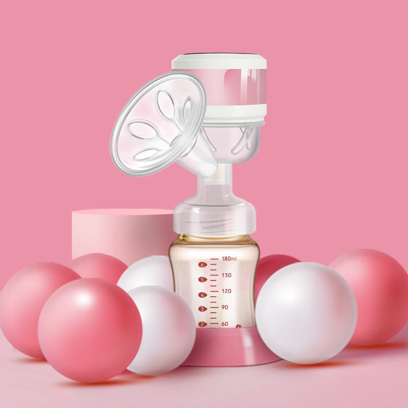 Silent Electric All-in-One Breast Pump and Manual Milker
