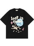 Punk Hip Hop Skull Skeleton Streetwear Shirt
