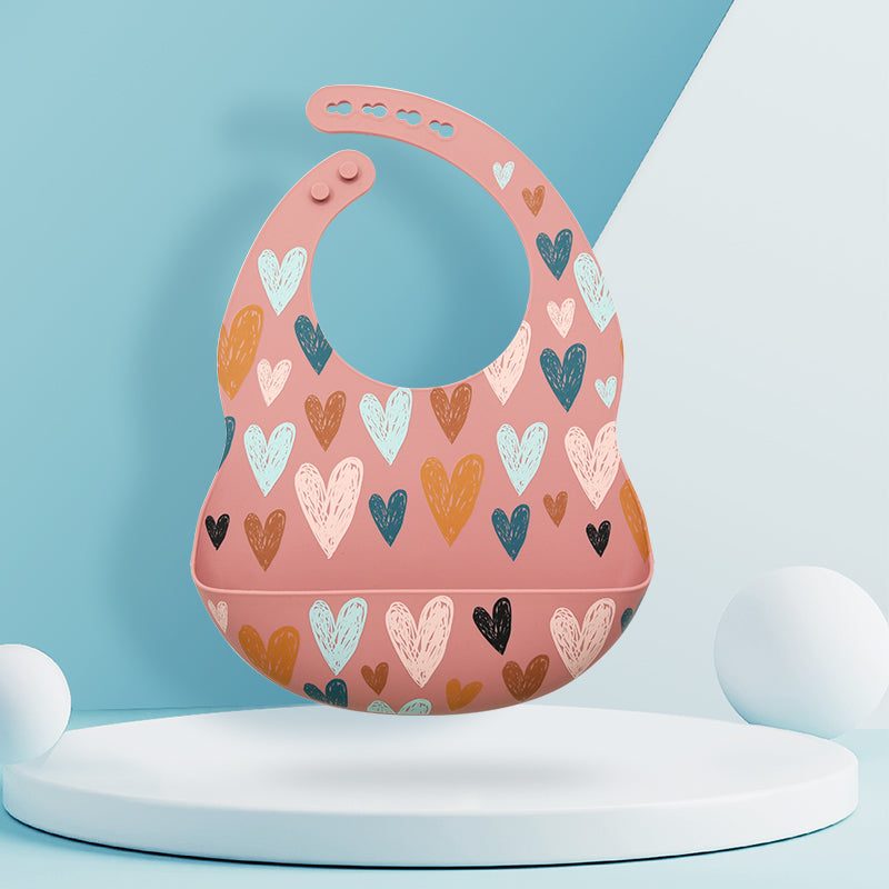 Silicone Baby Feeding Bib