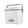 WXPSKY Small Cooler Hard Shell 11 Qt Portable Rotomolded Cooler with Handle Ice Retention for Camping Picninc Beach White