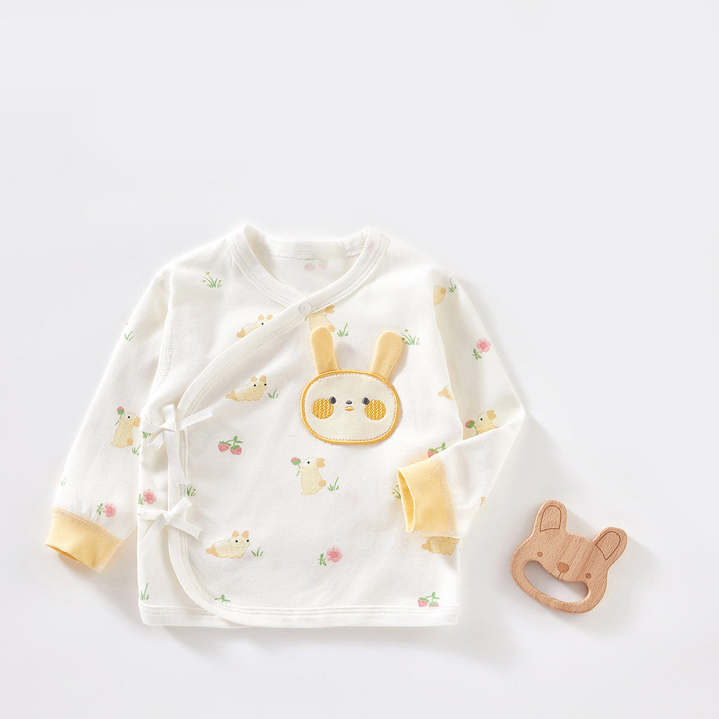 Ultra-Thin Cotton Tops for Newborns (0-1 Years)