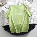 Women's Loose Fit Cotton Printed T-Shirt