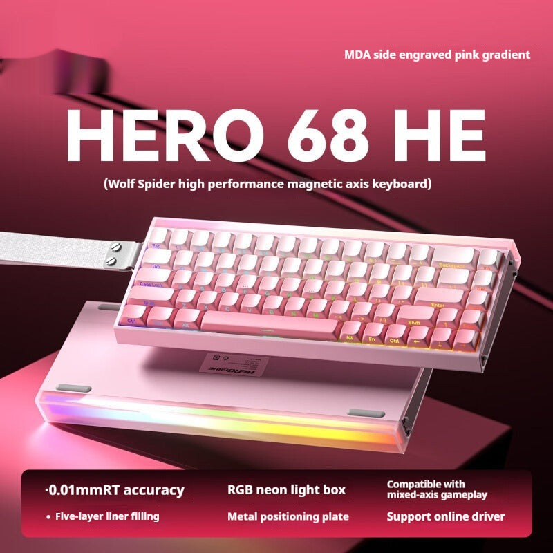 Magnetic Axis RGB Wired Keyboard