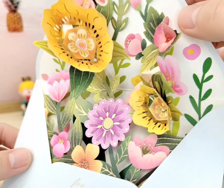 Wishes 3D  Card