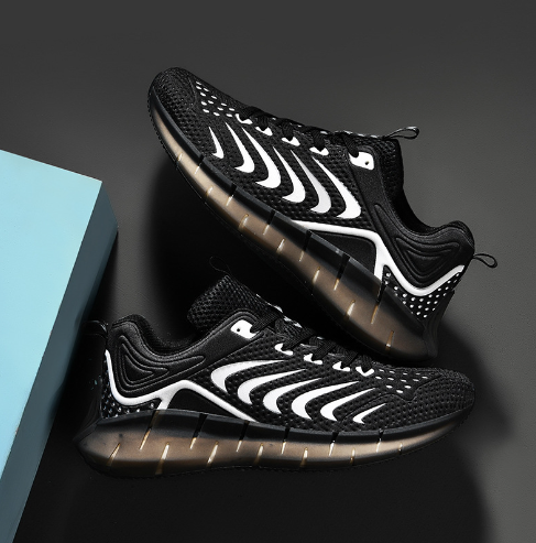 Men's Light-Up Athletic Sneakers - Height Increasing Design