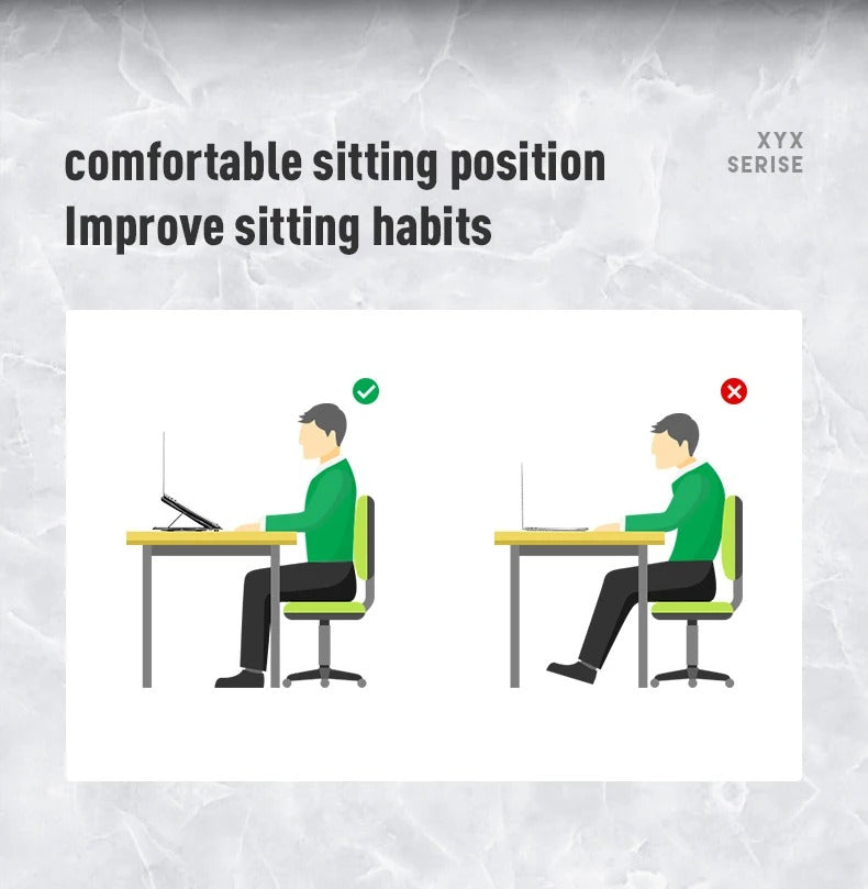 Aluminum Laptop Stand, Foldable Cooling Holder