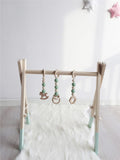 Wooden Baby Fitness Play Gym