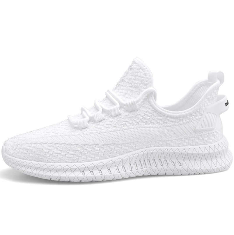 Men's Breathable Flyknit Sports Shoes for Summer