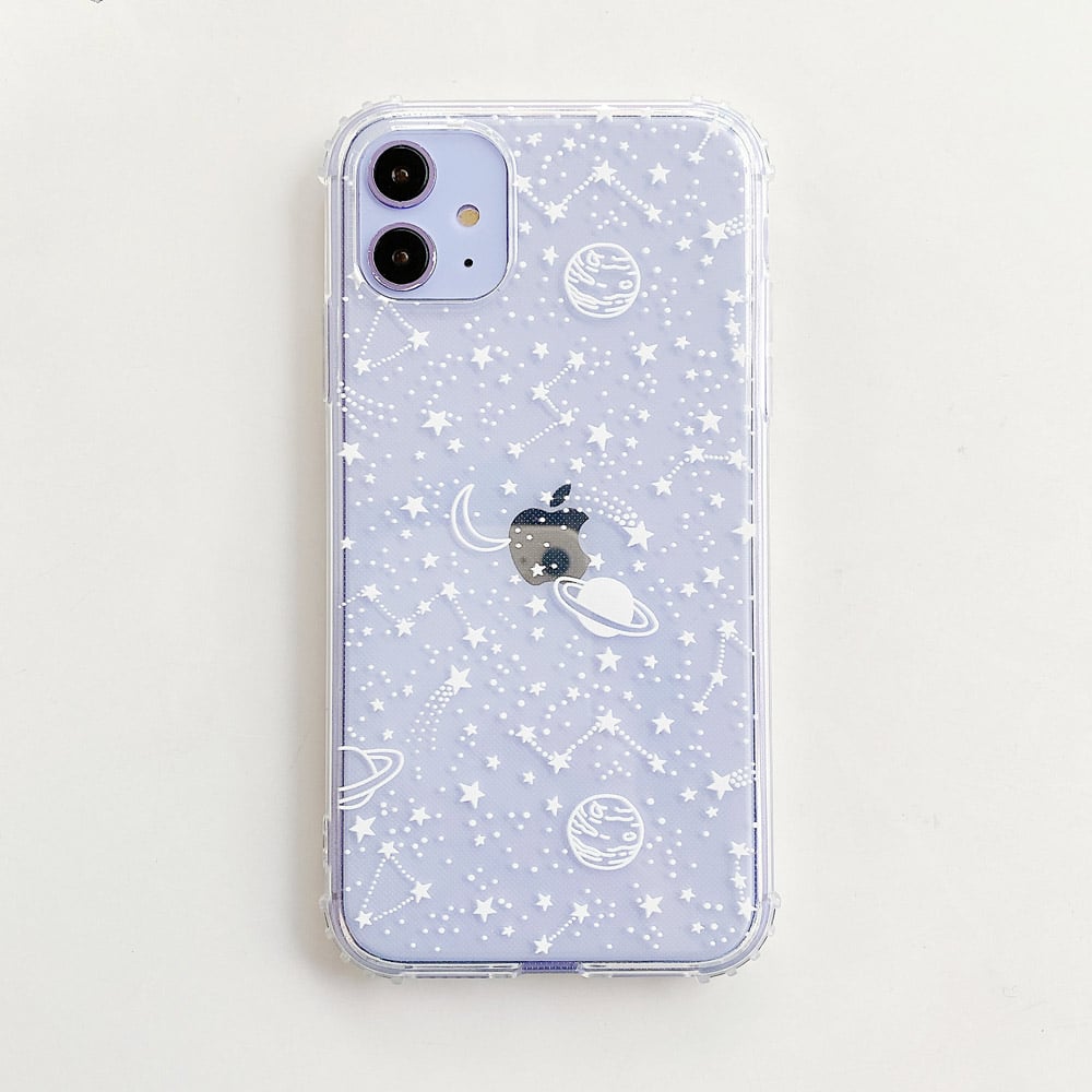 Line Universe Planet Phone Case