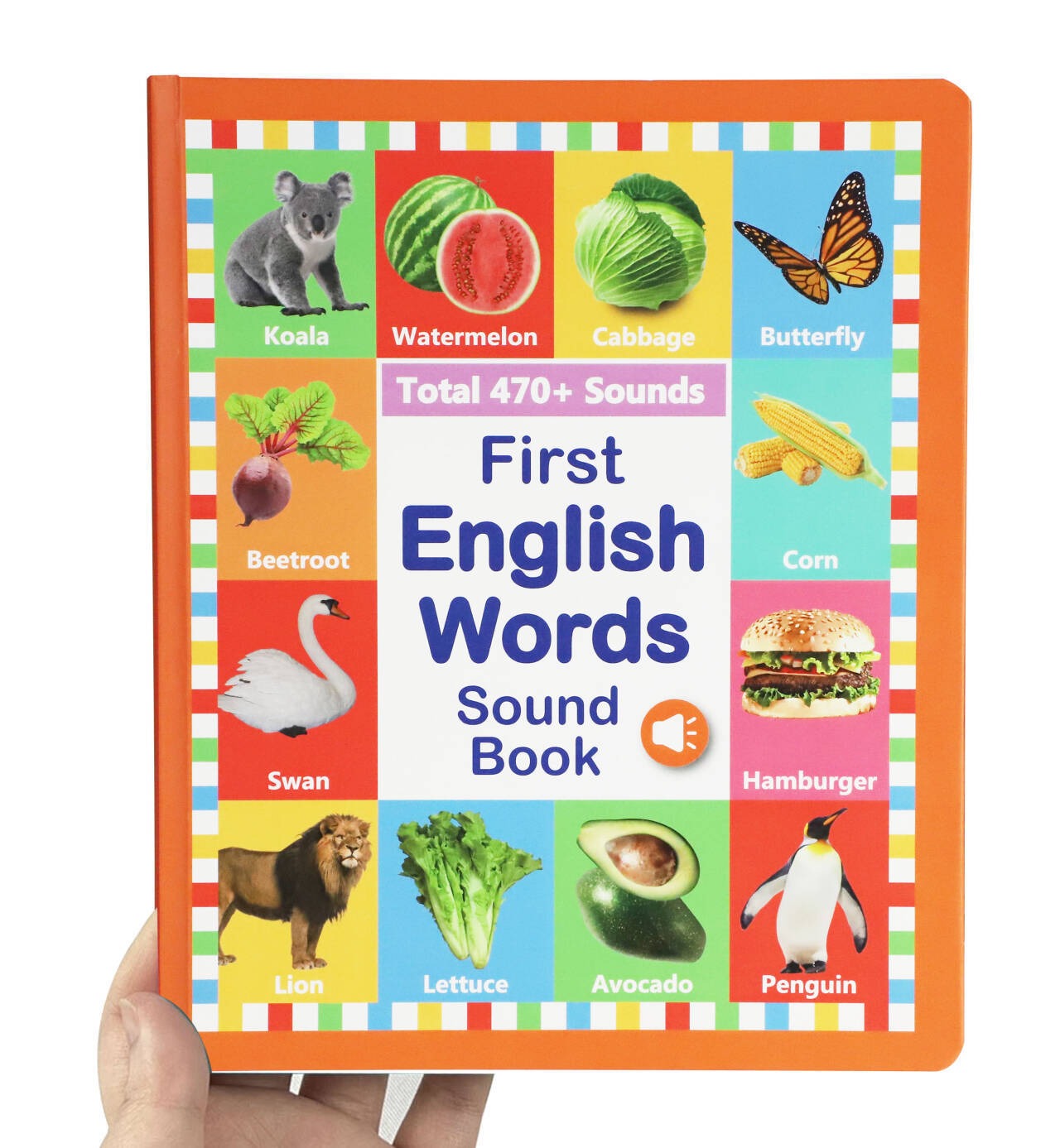 English Children's Educational Sound Learning Book Toy